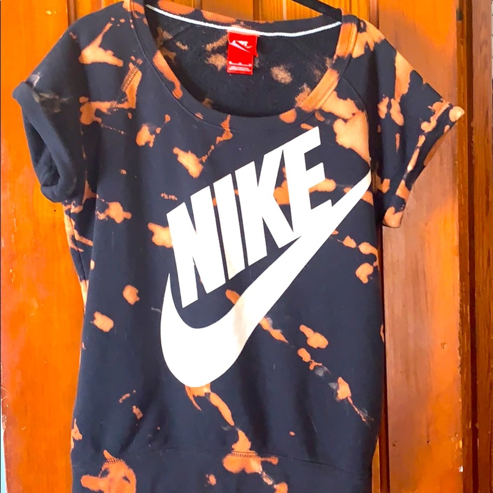 Short sleeve sweatshirt